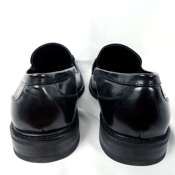Kenneth Cole Reaction Mens Black Loafers Shoes 10 - Picture 5 of 7